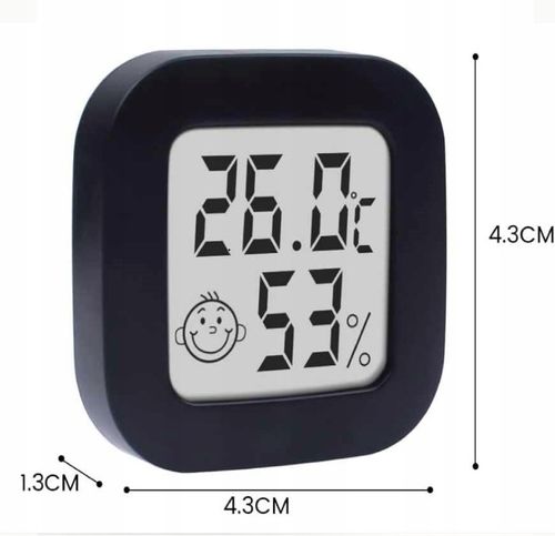 Termometr LGJ GROUP TERMOMETR HIGROMETR czarny na Arena.pl