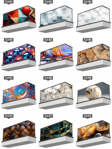 Osłona balkonowa mata ozdobna na balkon na wymiar ABSTRAKCYJNE WZORY na Arena.pl