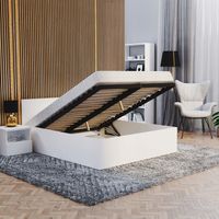 Łóżko 180x200 + materac podnoszone PANAMA PM