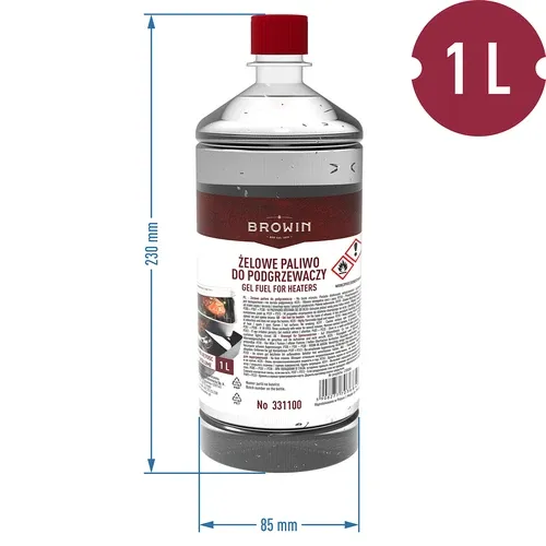 Żelowe paliwo do podgrzewaczy 1L na Arena.pl