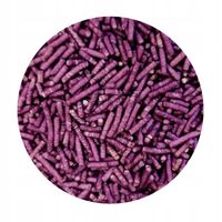 POSYPKA CUKROWA Dekoracja Pałeczki Fioletowe 50g