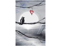 OBRAZ PTAKI ROMANTYCZNYM PARYŻU