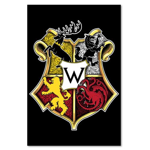 Deco Panel, Herb jeleń 70x100 na Arena.pl