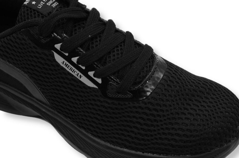 Buty męskie sportowe American Club RL100/23 - czarne 42 zdjęcie 5