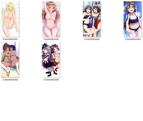 Dakimakura BanG Dream! DO WYBORU na Arena.pl
