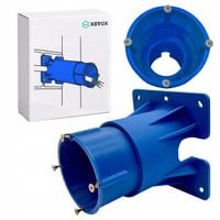 Puszka Elektryczna Podtynkowa do Elewacji 100mm Regulowana do