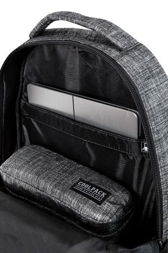 PLECAK COOLPACK CP SOUL SNOW GREY 3 KOMORY na Arena.pl