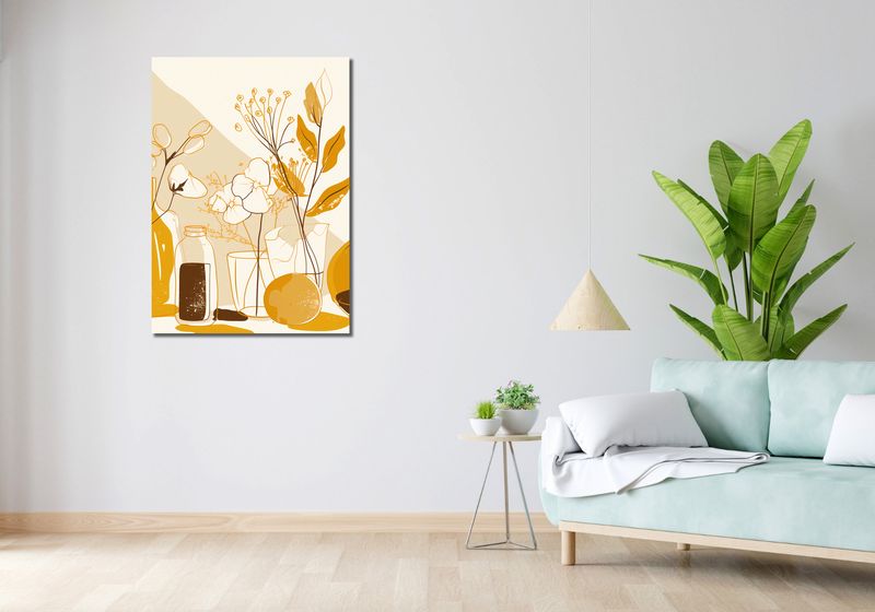 Obraz 70x100cm Słoneczny Odcień zdjęcie 2