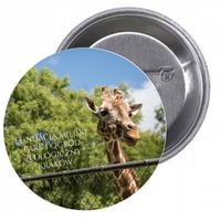 Przypinki buttony ZOO znaczki badziki z grafiką