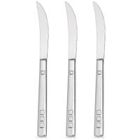 3x Noże Stołowe Obiadowe Stalowe Nóż Zestaw Noży Nava Harmony