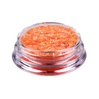 Brokat Konfetti Neon MGP 11, ciemny pomarańcz