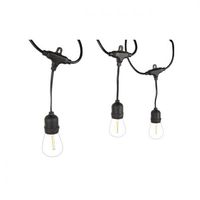 GIRLANDA LED 10M 2700K IP44 20xE27 ST14 ZEWNĘTRZNA OGRODOWA