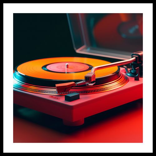 Plakat 60x60cm Retro Granie na Arena.pl