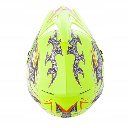 KASK CROSSOWY GOGLE I RĘKAWICE NA CROSS QUAD ENDURO ATV BMX PITIBIKE XS na Arena.pl