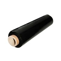 FOLIA STRETCH CZARNA 3 KG XL MOCNA STRECZ DOBRZE KRYJĄCA GRUBA XXL