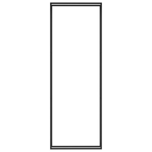 Stojak na drewno, matowy czarny, 110x28x312 cm, stalowy na Arena.pl