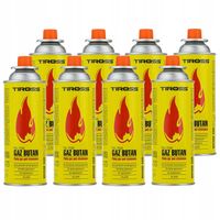 KARTUSZ NABÓJ GAZOWY GAZ DO KUCHENKI PALNIKA 8SZT