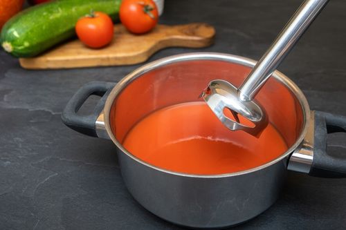 Blender ręczny Stalowe ostrza 800W Tryb PULSACYJNY Ideal IK1001 czarny na Arena.pl