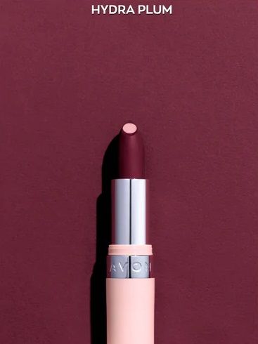 Avon Hydramatic Matowa szminka - Hydra Plum zdjęcie 3