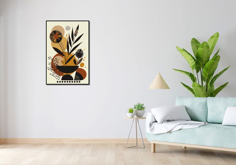 Plakat 61x90,5cm Ogrody Geometryczne zdjęcie 4