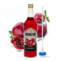 Monzini Syrop do drinków grenadina 1l z pompką