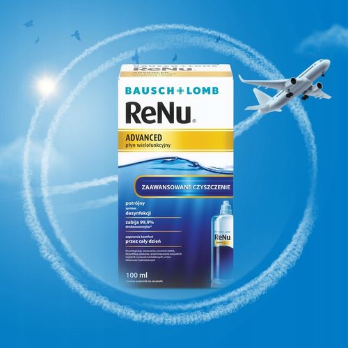 Płyn do soczewek kontaktowych Bausch + Lomb ReNu Advanced 100 ml na Arena.pl