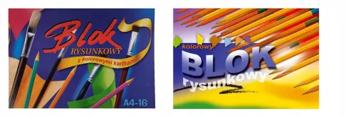 Blok Rysunkowy Kolorowy A4 na Arena.pl