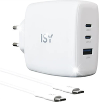 Ładowarka sieciowa ISY IAC-5100-WT Biały
