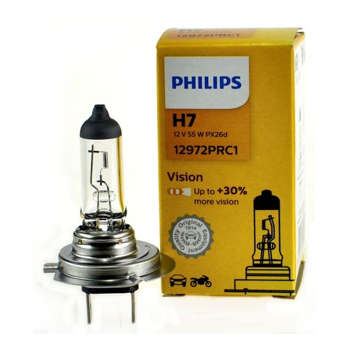 Żarówka samochodowa Philips H7 Vision Plus 30% - 1szt na Arena.pl