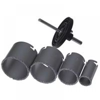 ZESTAW WYCINACZY, OTWORNIC DEDRA DED1518 Z NASYPEM WOLFRAMOWYM 33, 53, 67, 73MM