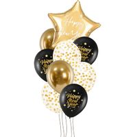 Zestaw balonów na Sylwestra Happy New Year #2