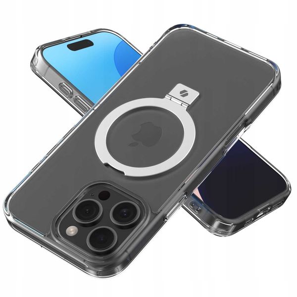 Spacecase Ring Pro Mag Iphone 16 Pro Max Clear zdjęcie 5