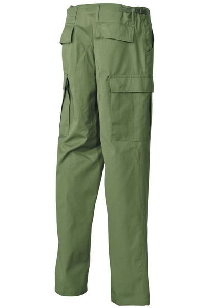 Spodnie US Kampfhose Rip Stop oliwkowe wzmocnienia na kolanach i pośladkach 3XL zdjęcie 3