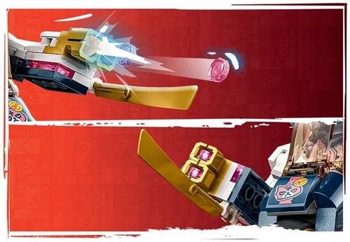71792 - lego ninjago - mech sory zmieniający się w motocykl wyścigowy na Arena.pl