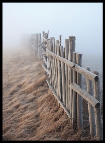 Plakat 40x55cm Mgła nad Wydmami na Arena.pl