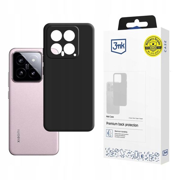 Matowe etui na Xiaomi 14 - 3mk Matt Case zdjęcie 1