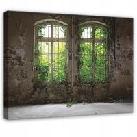 Obraz Na Płótnie Do Sypialni Salonu Okno 3D 60x40