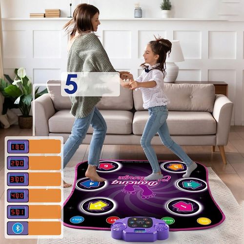 MATA DO TAŃCA INTERAKTYWNA MATA DO TAŃCA RODZIC-DZIECKO BLUETOOTH 5 TRYBY na Arena.pl