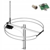 Antena radiowa zewnętrzna DL-1 RUZ B PM dookólna FM symetryzator Dipol