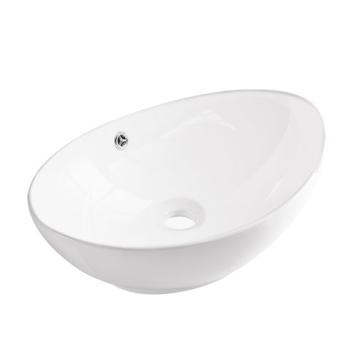 MAYA - Umywalka nablatowa ceramiczna na Arena.pl