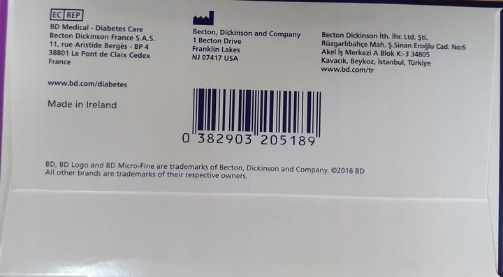 Igły do penów BD Micro-Fine 31G x 5mm zdjęcie 6