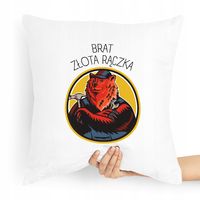Poduszka Prezent Dla Brata Brat Złota Rączka Z Nadrukiem Ze Zdjęciem