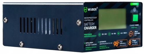 PROSTOWNIK 12V i 24V MIKROPROCESOROWY ŁADOWARKA DO AKUMULATORA NAPRAWA 10A na Arena.pl