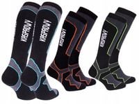 3 pary TERMOAKTYWNE PODKOLANÓWKI MĘSKIE ZIMOWE GRUBE CIEPŁE SKARPETY 39-42