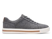 Clarks Półbuty damskie - Un Maui Lace - rozmiar 36 - szare tekstylne lekkie