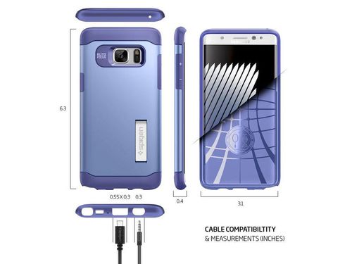 Etui Spigen Slim Armor Samsung Galaxy Note 7 Violet na Arena.pl