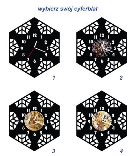 ZEGAR ŚCIENNY RETRO 38cm M 114.10 na Arena.pl