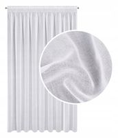 Firana gotowa na tasmie Eurofirany 140X270 ELPIDIA biały