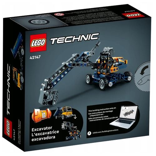 Lego Technic 2w1 Wywrotka Koparka 42147 na Arena.pl