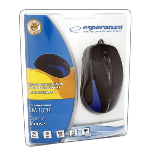 SIRIUS Mysz Optyczna EM102B USB na Arena.pl